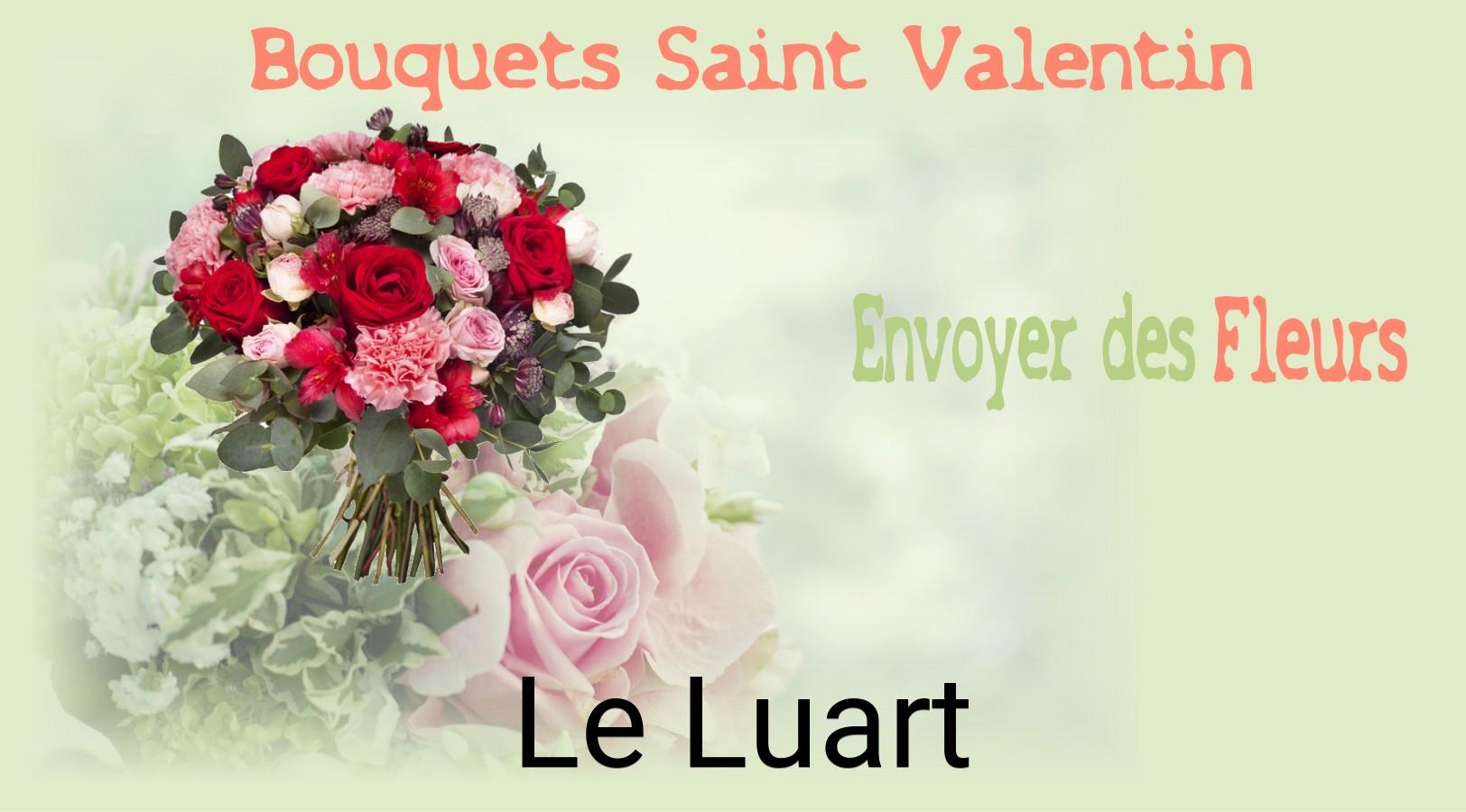 Roses de Saint-Valentin livrées à Le Luart